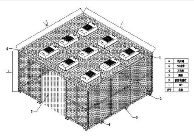 萬級潔凈棚FFU安裝