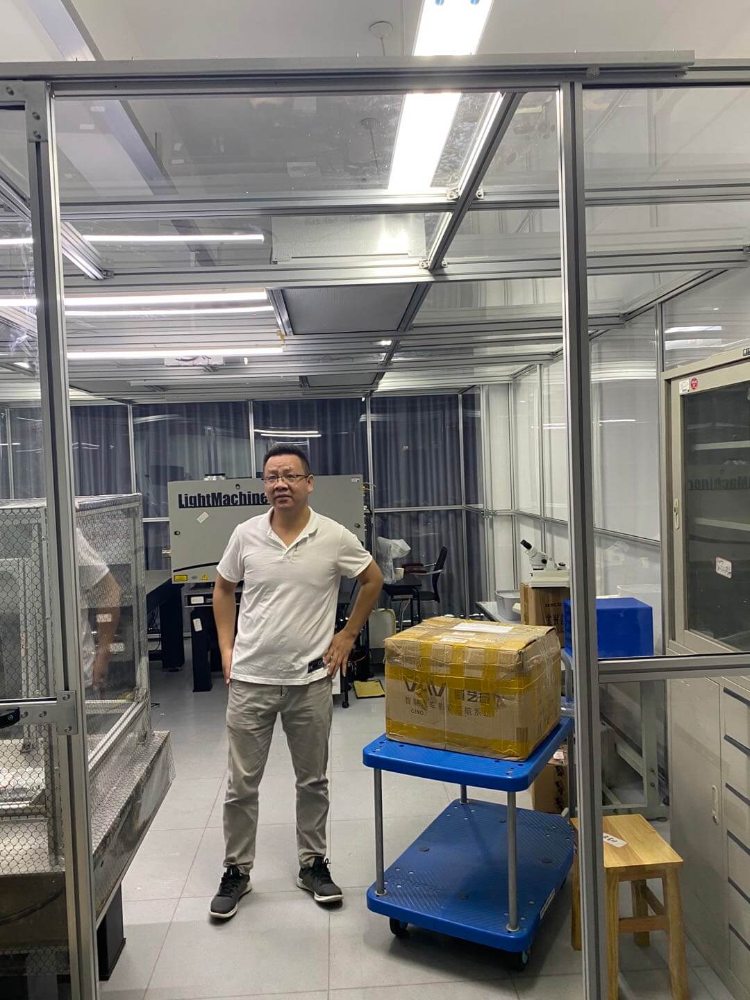 鋁型材潔凈棚效果圖